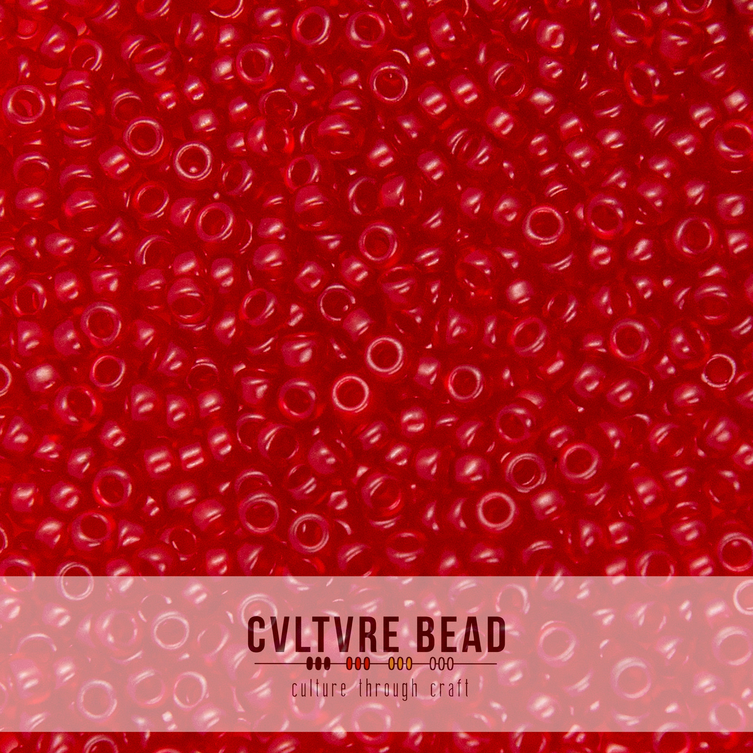 11/0 Semi-Matte Red - 23g - Miyuki Seed Bead